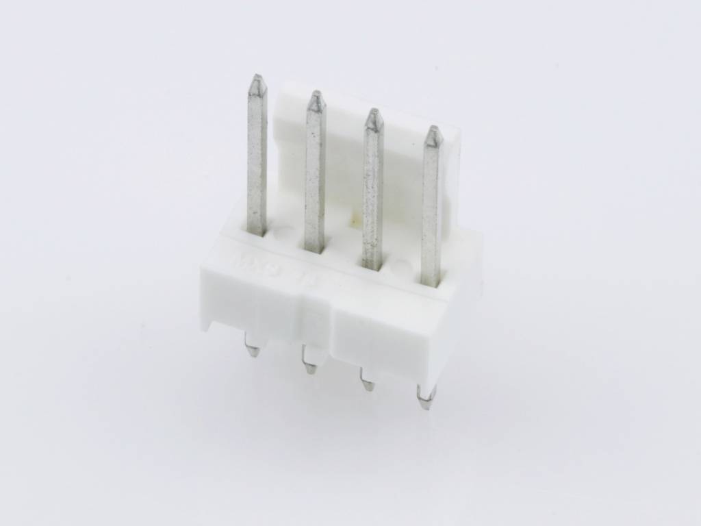 Molex Indbygningsstiftliste (standard) 254 Samlet antal poler 4 Rastermål: 2.54 mm 22232041 1 stk Bag