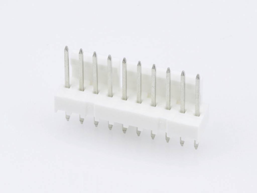 Molex Indbygningsstiftliste (standard) Samlet antal poler 10 Rastermål: 2.54 mm 22232101 1 stk Bag