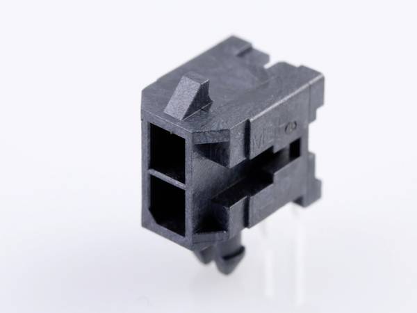 Molex Indbygningsstiftliste (standard)  Samlet antal poler 2 Rastermål: 3 mm 430450201 1 stk Tray