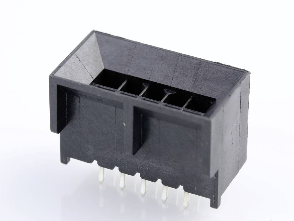 Molex Indbygningsstiftliste (standard) Samlet antal poler 10 Rastermål: 3 mm 444321001 1 stk Tray