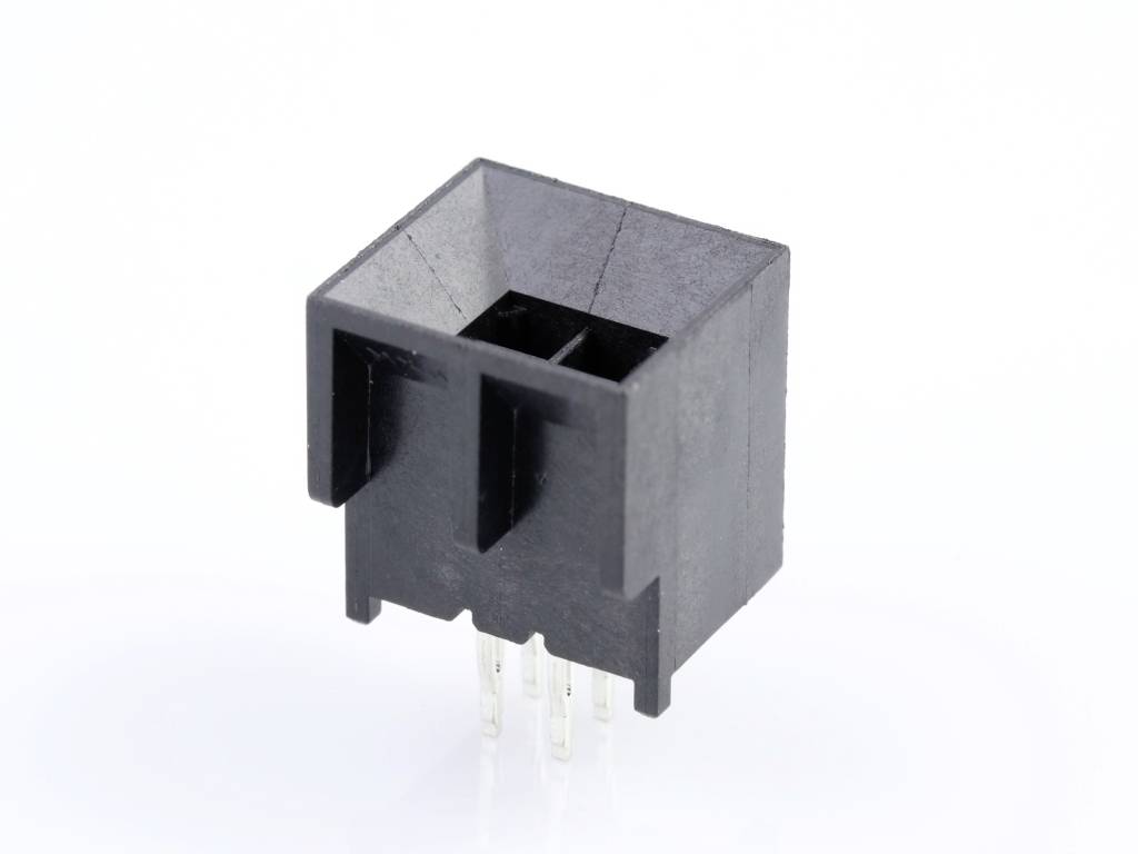Molex Indbygningsstiftliste (standard) Samlet antal poler 4 Rastermål: 3 mm 452800401 1 stk Tray