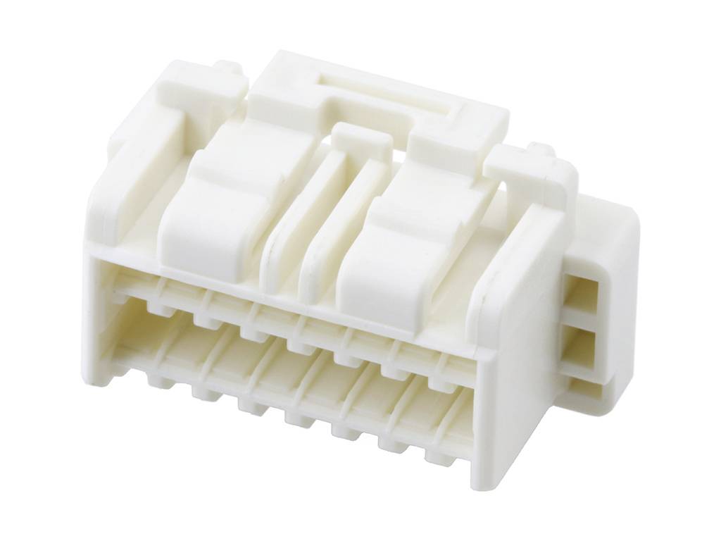 Molex Indbygningsbøsningsliste (standard) Samlet antal poler 16 Rastermål: 1.5 mm 5031491600 1 stk Bag