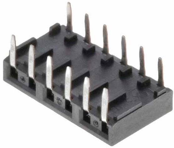 Molex Indbygningsbøsningsliste (standard) Samlet antal poler 6 Rastermål: 2.54 mm 901481106 1 stk Tube