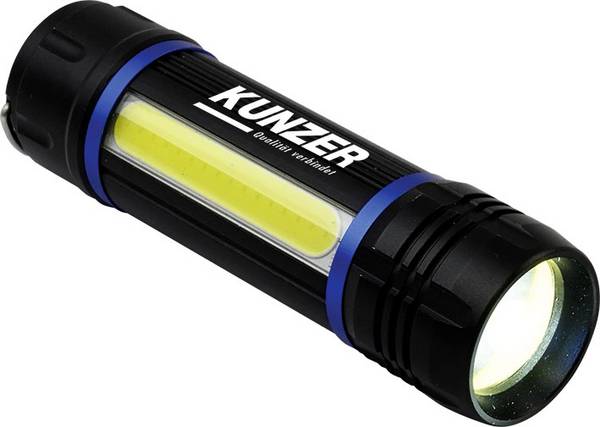 Kunzer 7TLR01  COB LED Led-stavlygte  Batteridrevet  100 lm, 150 lm