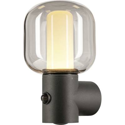 SLV OVALISK SENSOR 1004679 Udendørs vægbelysning LED indbygget Antracit