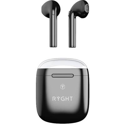 RYGHT DYPLO 2 In Ear hovedtelefoner Bluetooth® Sort Headset
