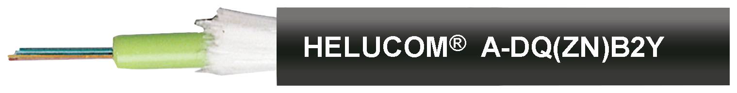 HELU 80185-500 Lyslederkabel Sort 500 m