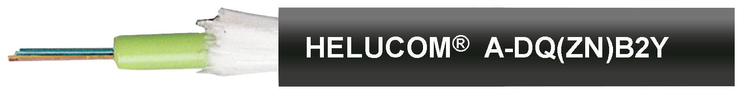 HELU 80197-100 Lyslederkabel Multimode OM2 Sort 100 m