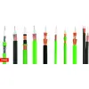 HELU 40170 Videokabel Grøn 100 m