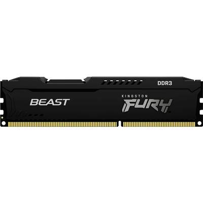 Kingston FURY Beast PC-arbejdshukommelsessæt DDR3 8 GB 2 x 4 GB Non-ECC 1866 MHz 240-polet DIMM CL10 KF318C10BBK2/8