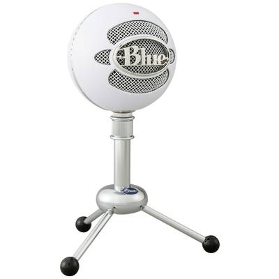 Blue Microphones Snowball PC-mikrofon Hvid Bredbånd, USB 