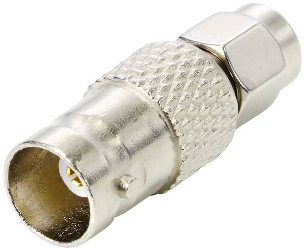 TRU COMPONENTS  TC-9903048 SMA-adapter SMA-stik - BNC-bøsning  1 stk