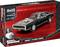 Revell modelbyggesæt: 'Dominic's '70 Dodge Charger'. Skala 1:25, Niveau 5. Billede af en sort sportsvogn.