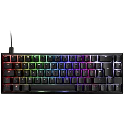 Ducky ONE 2 SF MX-Speed-Silver USB Gaming-tastatur Deutsch, QWERTZ Sort