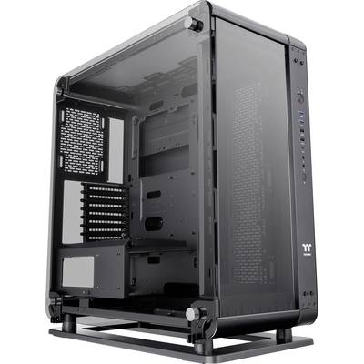 Thermaltake Core P6 TG Black Midi-tower PC-kabinet Sort Siderude