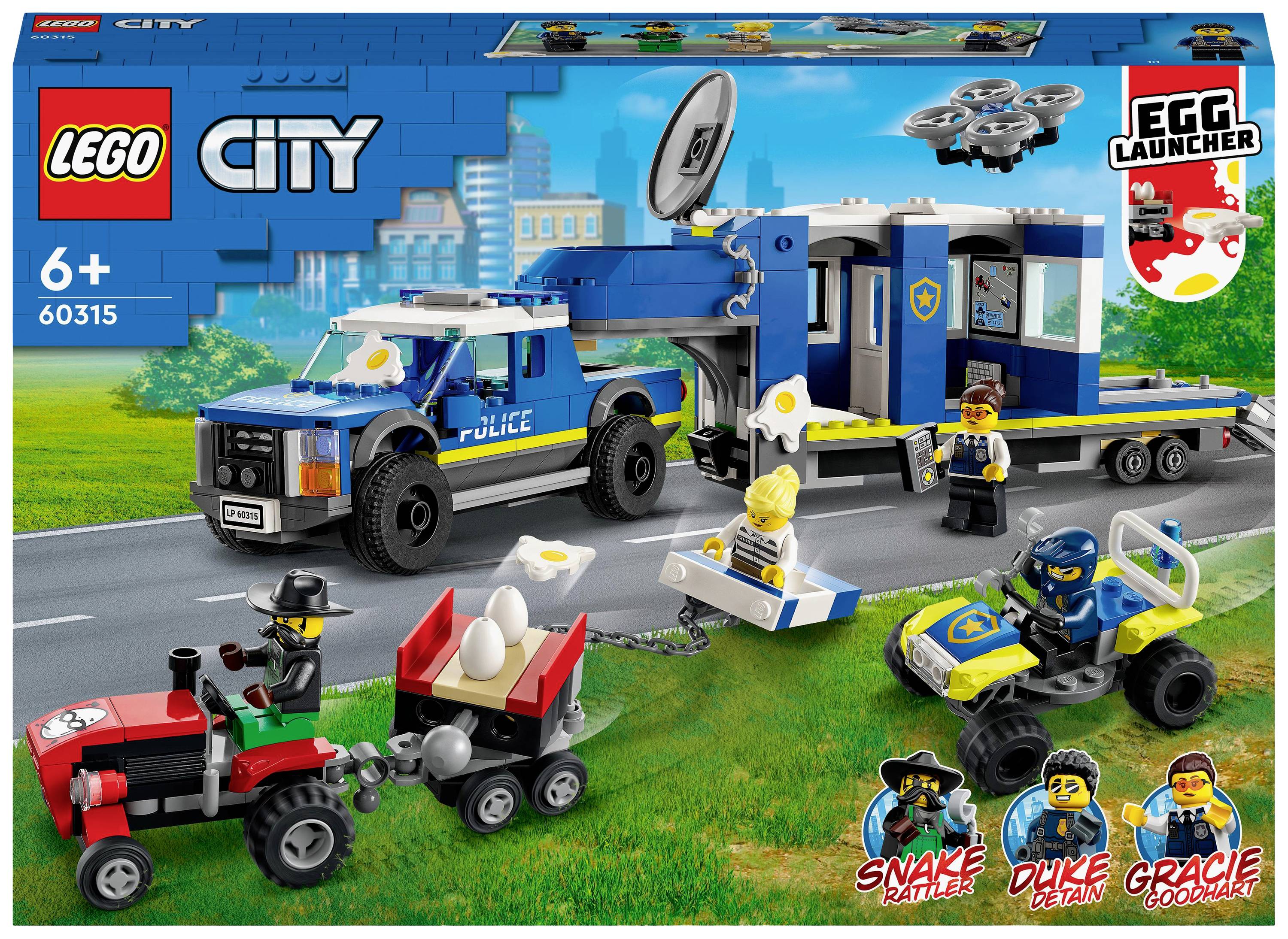 LEGO® CITY Mobil politienhed | Conradelektronik.dk