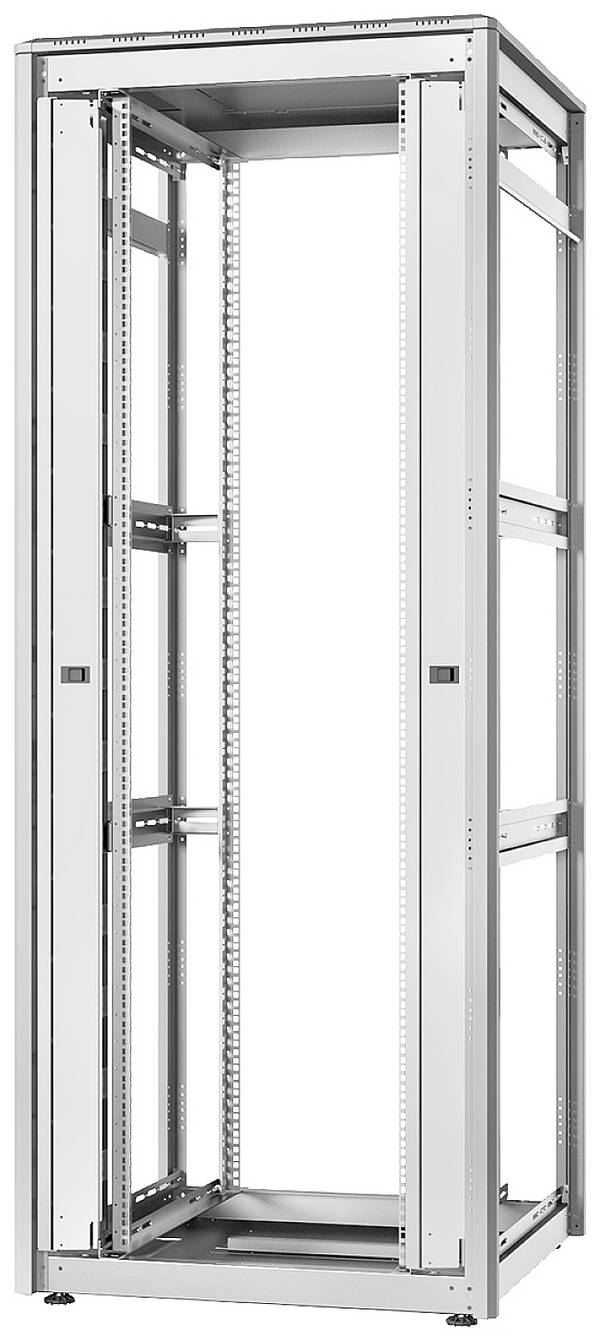 Digitus DN-31112 19 tommer serverskab (B x H x T) 800 x 2053 x 800 mm 42 U Grå, Grå