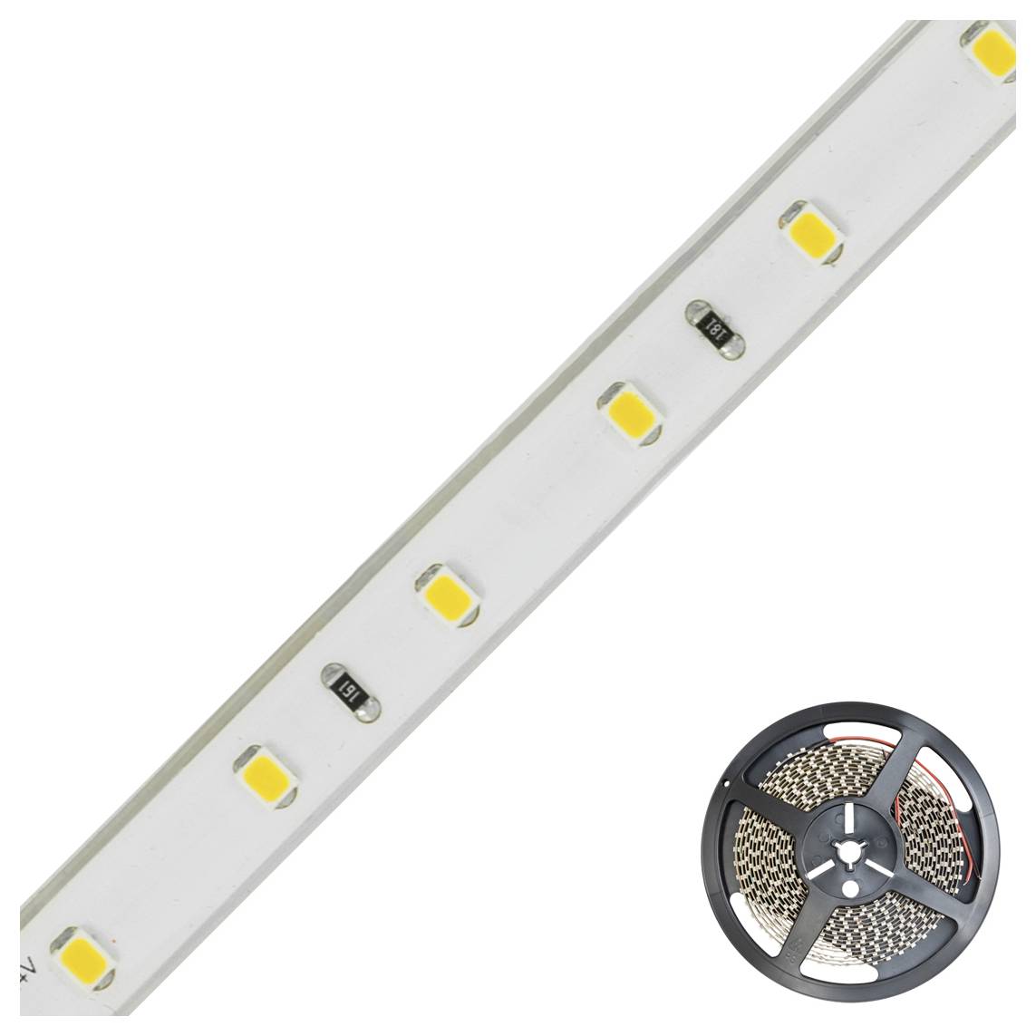 EVN STR6724302802 STR6724302802 LED-striber EEK: F (A - G) Med åben kabelende 24 V 5 m Varmhvid 1 stk-1