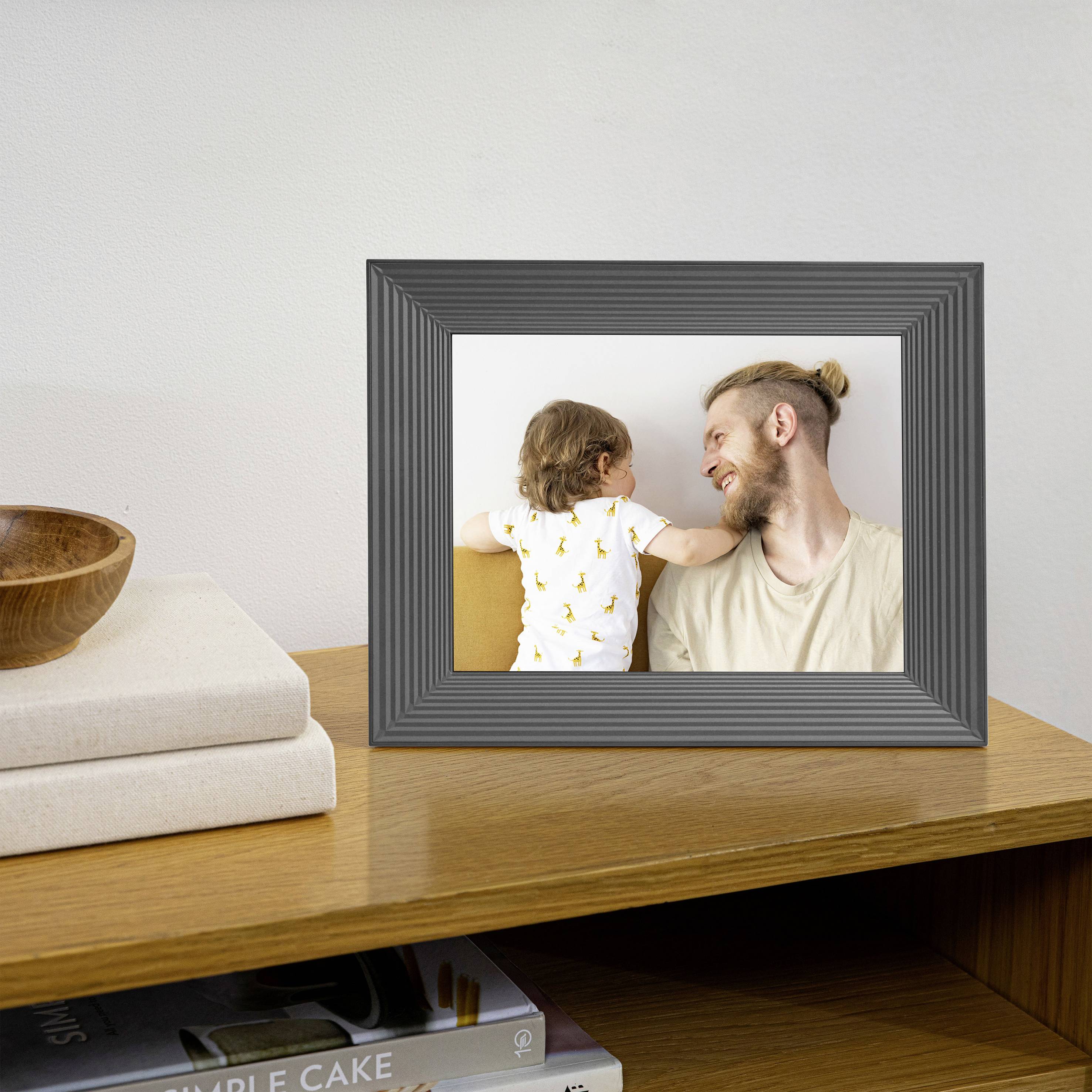 Aura Frames Mason Digitale fotorammer 22.9 cm 9 tommer 1600 x 1200 Pixel Grafit-6