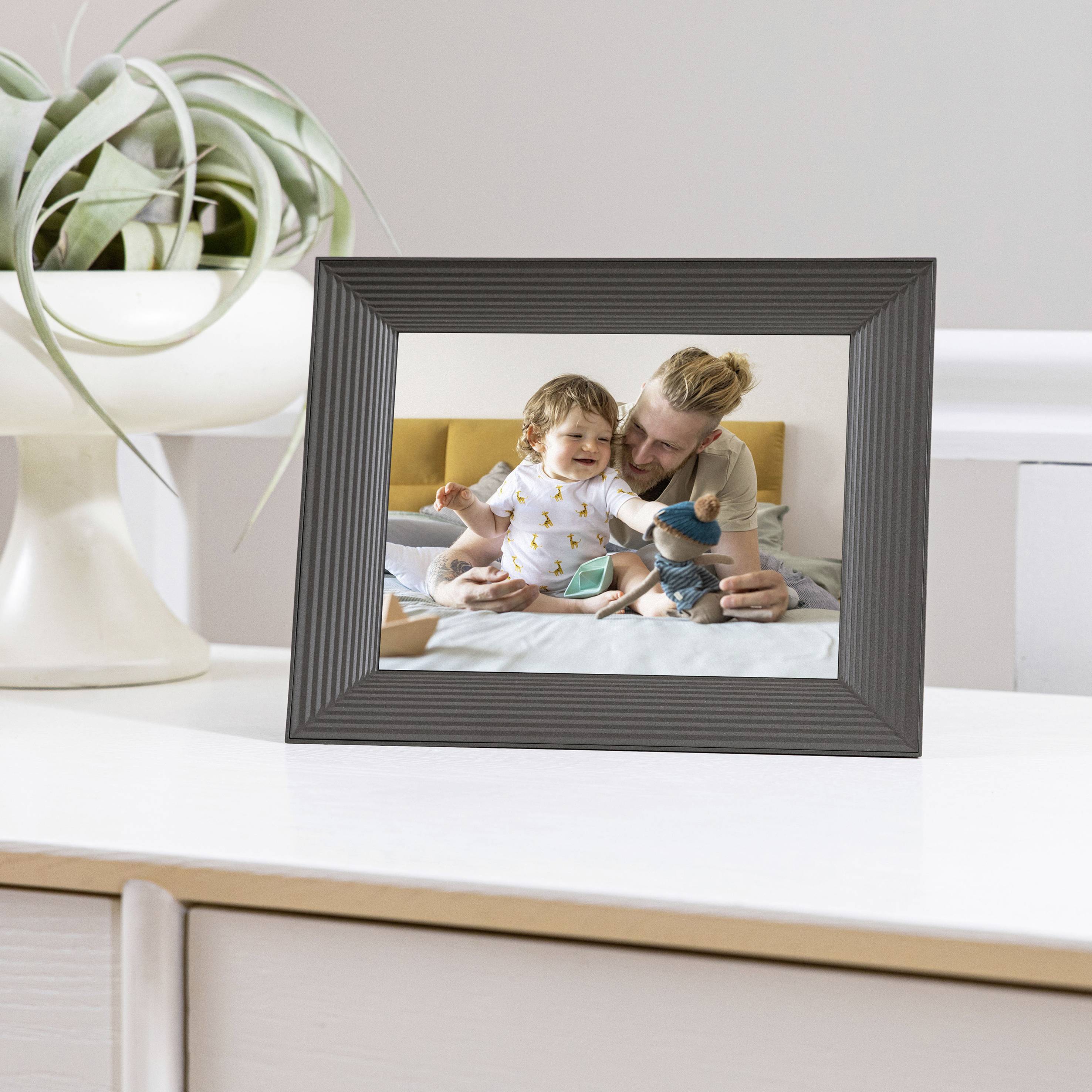 Aura Frames Mason Digitale fotorammer 22.9 cm 9 tommer 1600 x 1200 Pixel Grafit-7