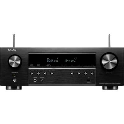 Denon AVR-S760H 7.2 AV-modtager 7x140 W Sort 4K UltraHD, AirPlay, Bluetooth®, Dolby Atmos®, High Resolution Audio, Inter