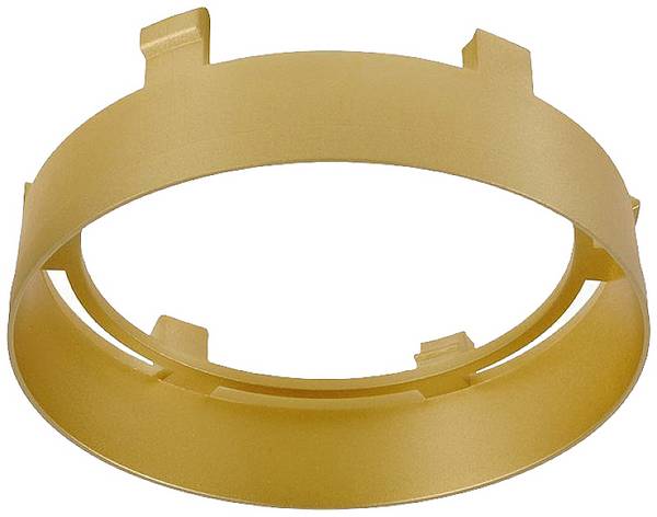 Deko Light 930317 Reflektor Ring Gold für Serie Nihal Højvolt-skinnesystem-komponenter  Reflektor  3-faset Guld