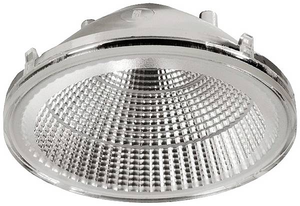 Deko Light 930306 Reflektor 50° für Serie Klara / Nihal Mini / Rigel Mini / Uni II Højvolt-skinnesystem-komponenter  Reflektor  3-faset Sølv