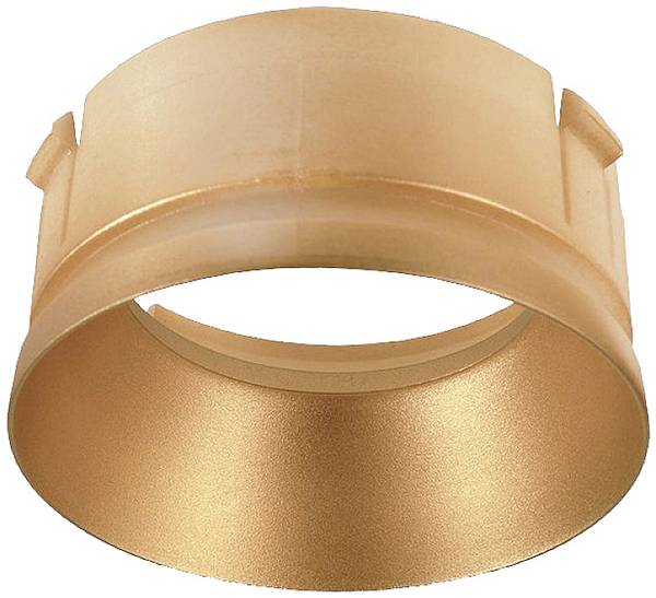 Deko Light 930303 Reflektor Ring Gold für Serie Klara / Nihal Mini / Rigel Mini / Can Højvolt-skinnesystem-komponenter  Reflektor  3-faset Guld