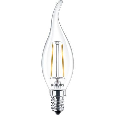 Philips LED 37759200 LED (RGB)-lamp EEK E (A - G) E14 Stearinlysform vindstød 2 W = 25 W Varmhvid (Ø x L) 35 mm x 123 mm