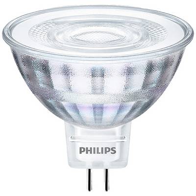 En LED-pære fra Philips med GU5.3-sokkel, velegnet til energieffektive belysningsløsninger.