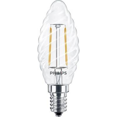 Philips LED 34772400 LED (RGB)-lamp EEK E (A - G) E14 stearinlysform drejet 2 W = 25 W Varmhvid (Ø x L) 35 mm x 97 mm 1