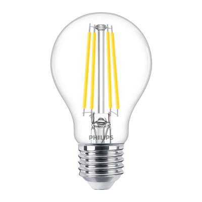 Philips LED 34784700 LED (RGB)-lamp EEK D (A - G) E27 Pæreform 5.9 W = 60 W Varmhvid (Ø x L) 60 mm x 104 mm 1 stk