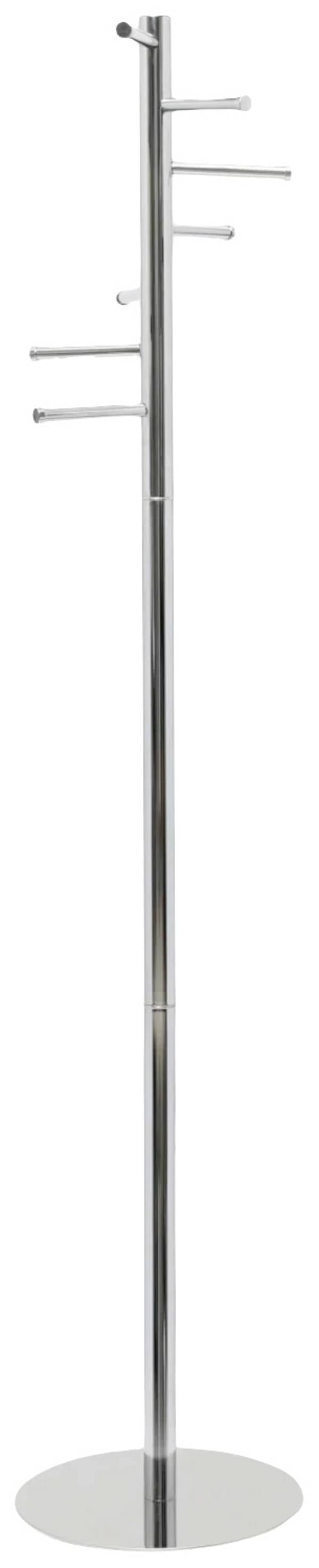 Maul Stumtjener  9406496 MAULcalima Antallet af kroge: 7 (Ø x H) 35 cm x 177 cm Metal, Stål Lys sølv 1 stk