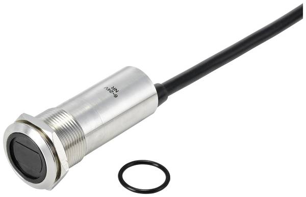 TRU COMPONENTS  TC-10091072  ONPOW91-19D10BYSSNR6-24VDC  Berøringsfri kontakt  6 V, 24 V  300 mA  1 x Off/(On)  Tastende  Rød      1 stk