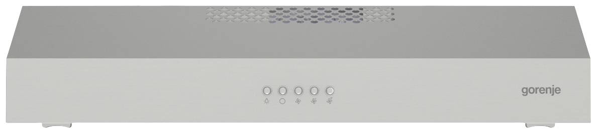 Gorenje WHU629ES/S Undermonteret emhætte 596 mm EEK: B (A+++ - D) 64 dB Rustfrit stål-2