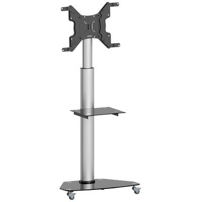SpeaKa Professional SP-TVC-500 TV-rullevogn Kan indstilles i højden 94,0 cm (37") - 203,2 cm (80") Gulvstativ, Højdeinds
