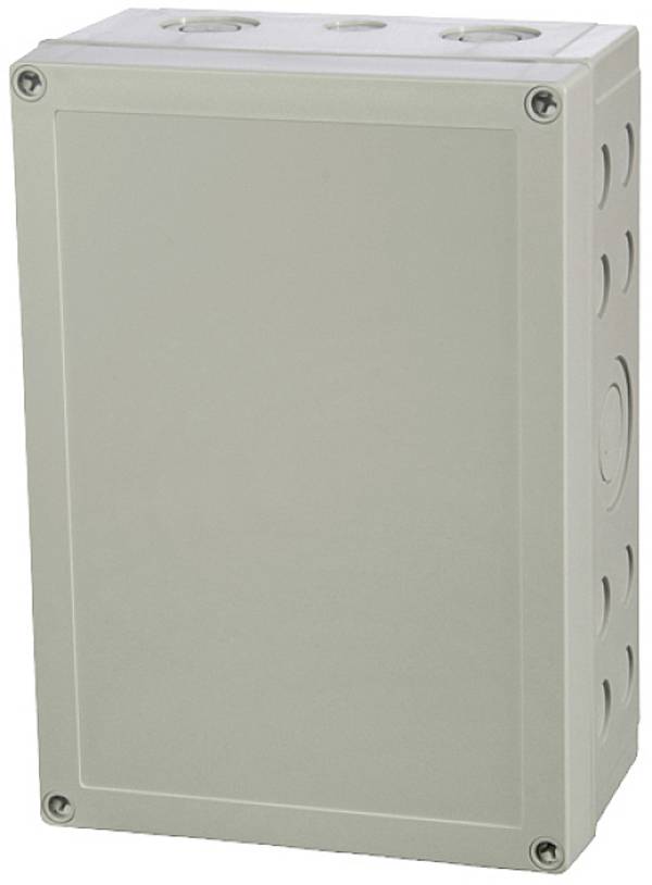 Fibox Enclosure, PC, metric knock-outs Extra high base, grey cover 6015329 Universalkabinet 255 x 180 x 175  Polykarbonat   Gråhvid (RAL 7035) 1 stk
