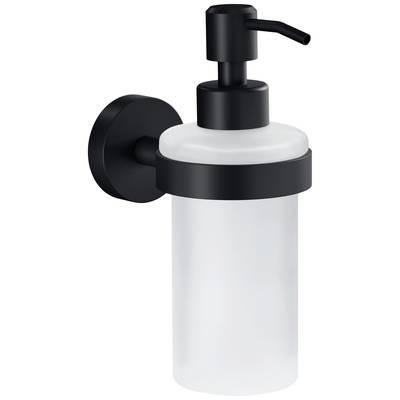 tesa MOON BLACK 40565-00000-00 Sæbedispenser 200 ml Sort (mat), Glas satineret
