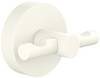 tesa Frakkekrog 40574-00000-00 MOON WHITE Antallet af kroge: 2 (B x H x T) 50 x 53 x 65 mm Metal Hvid (mat) 1 stk