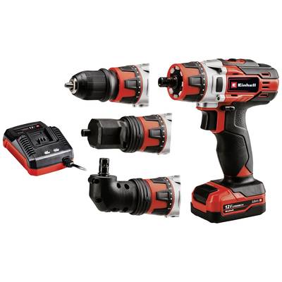 Einhell TE-CD 12/1 3X-Li (1x2,0 Ah) 4513595 Batteri boremaskine 12 V 2000 mAh Litium inkl. batteri, Inkl. oplader