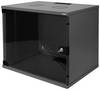 Digitus DN-19 09-U-S-SW 19 tommer vægkabinet (B x H x T) 540 x 460 x 400 mm 9 U Sort (RAL 9005)