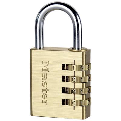 Master Lock P44298 Hængelås Guld, Sølv Kombinationslås