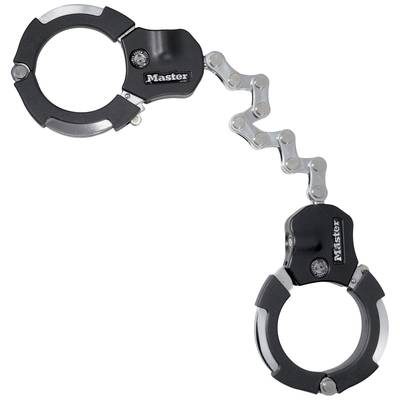 Master Lock 8290EURDPRO Rammelås Sort, Sølv Nøglelås