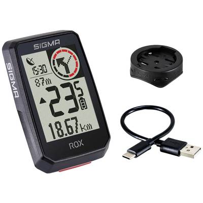 Sigma ROX 2.0 Cykel-GPS Cykler GPS, GLONASS, Stænkvandsbeskyttet