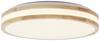 Brilliant G99525/75 Laskos LED-loftslampe LED (RGB) LED 22 W Træ (mat), Hvid