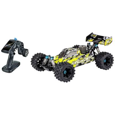 Carson RC Sport King of Dirt Buggy V25 GP 1:8 RC-modelbil Nitro Buggy RtR 2,4 GHz