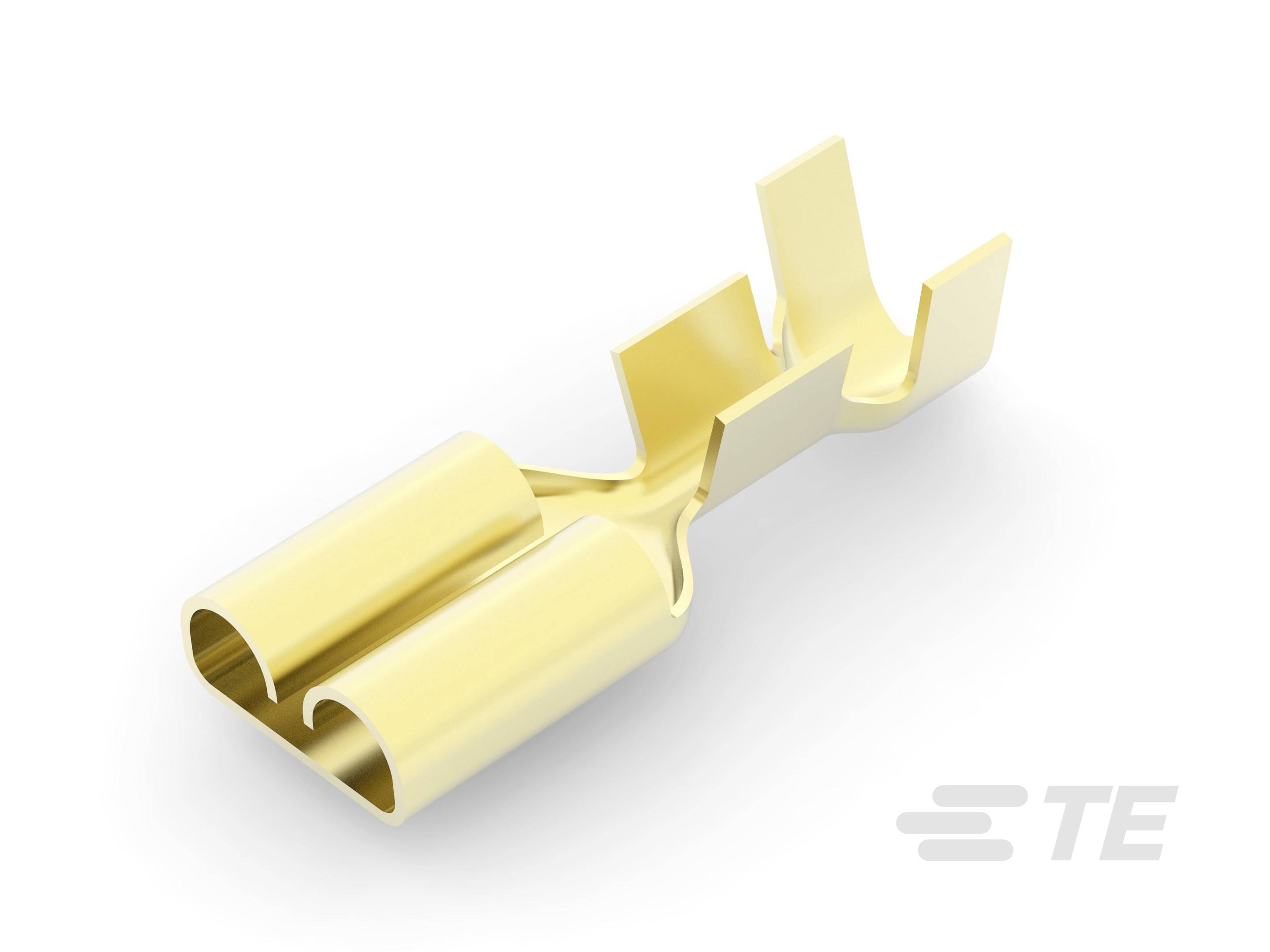 Der er vist et gulligt metalstik med to cylinderformede ender og en gaffelstruktur, som bruges til elektrisk forbindelse.