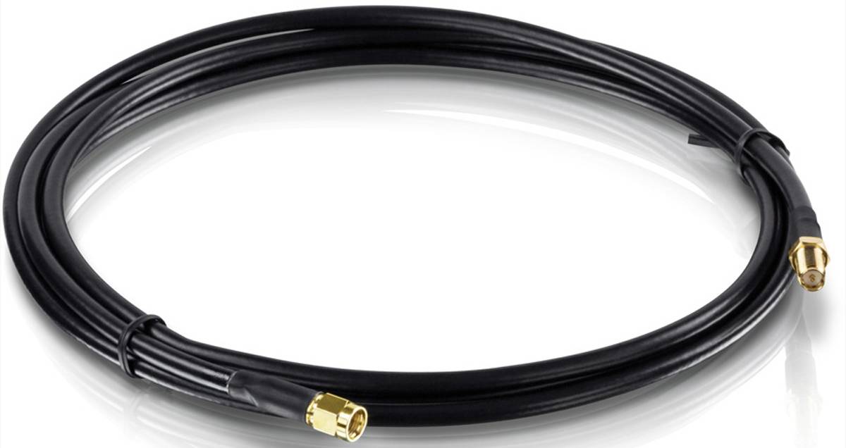 TrendNet WLAN-antenner Tilslutningskabel 2.00 m Sort