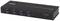 En sort 4-ports USB 3.1 Gen 1 industriel switch fra ATEN med fire USB-porte i fronten, egnet til industrielle anvendelser.