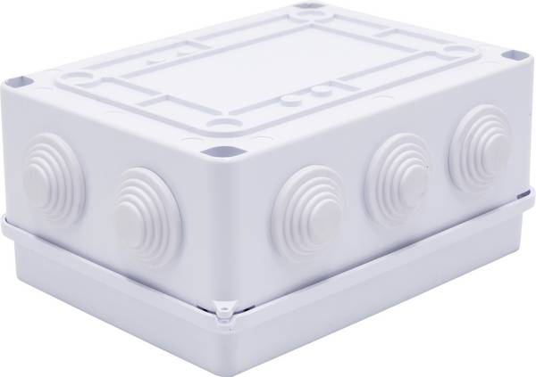 TRU COMPONENTS TC-RA 150x110x70 TC-10239044 Installationskabinet ABS-plast Hvid 1 stk